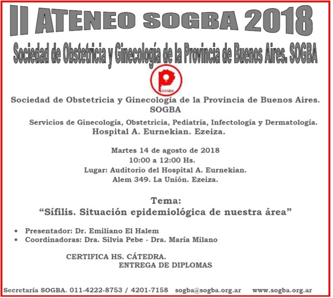 II Ateneo SOGBA 2018
