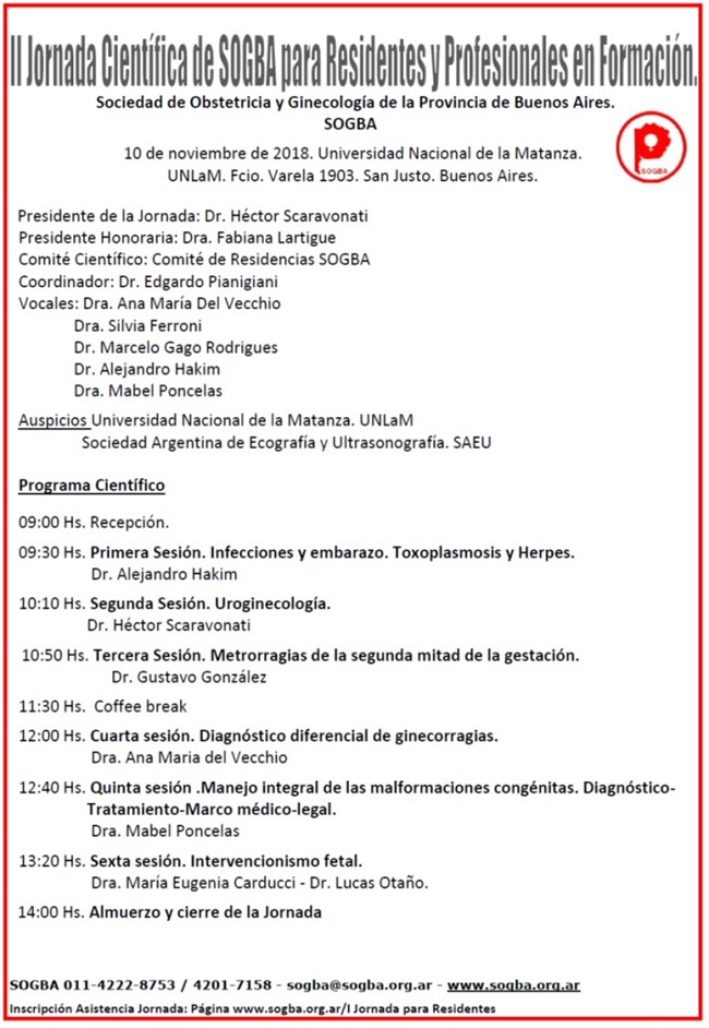 Jornada Residentes